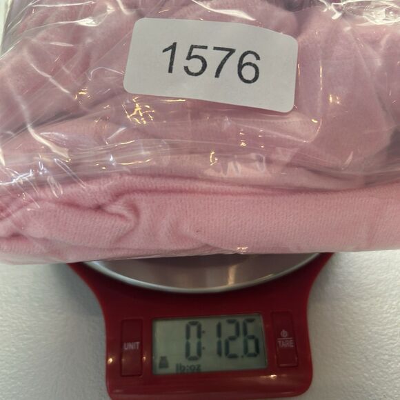 Vintage Womens Night Gown Medium Pink Zip Up Pocket Retro 70s Housecoat Long - Picture 10 of 10